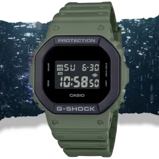 【CASIO 卡西歐】G-SHOCK 街頭時尚 方形電子腕錶 禮物 送禮 推薦(DW-5610UU-3)