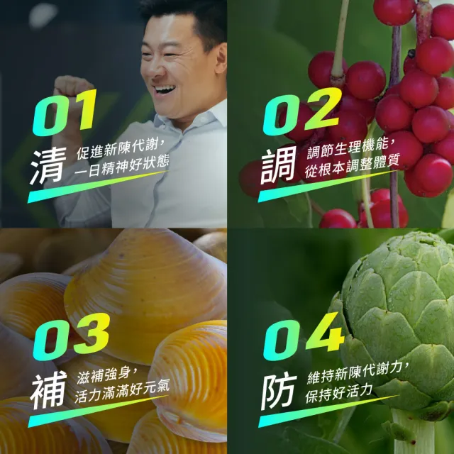 【統欣生技】薑黃蜆錠 1入組(180粒/入)