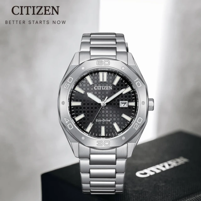 CITIZEN 星辰 GENTS系列 簡約時尚 計時光動能手錶41mm(BM7630-80E)