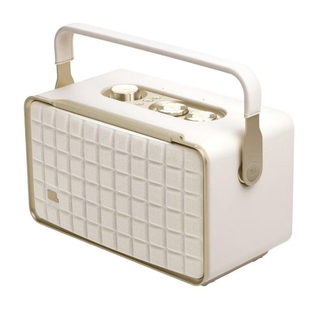 【JBL】限量白金版 Authentics 300 可攜式語音串流藍牙音響