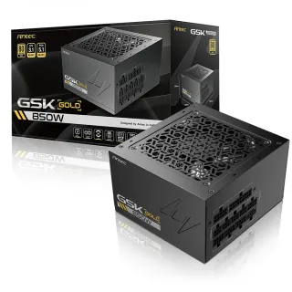 【Antec】安鈦克GSK850 850W 80PLUS金牌 電源供應器(黑色)
