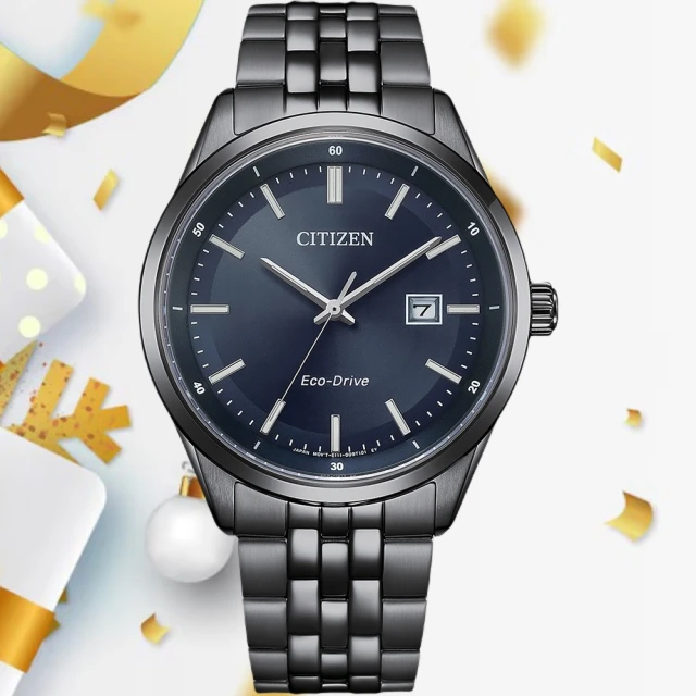 CITIZEN 星辰 GENTS 光動能 經典簡約手錶(BM7567-50L)