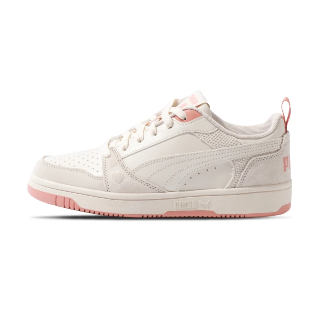 PUMA Puma Rebound V6 Low Coquette 女鞋 米白粉色 皮革 復古 愛心 休閒鞋 39756701