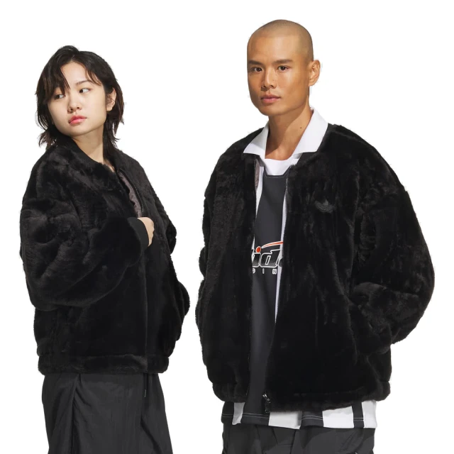 adidas 愛迪達 N FUR JKT U 毛絨外套 運動外套 男女 - JD3776