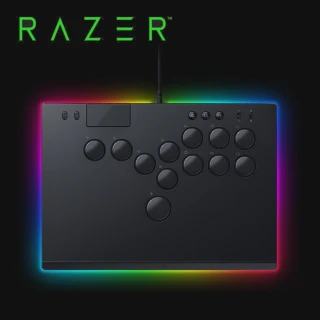 【Razer 雷蛇】Kitsune 按鈕街機控制器All-Button Optical Arcade (控制器/電競/格鬥搖桿)