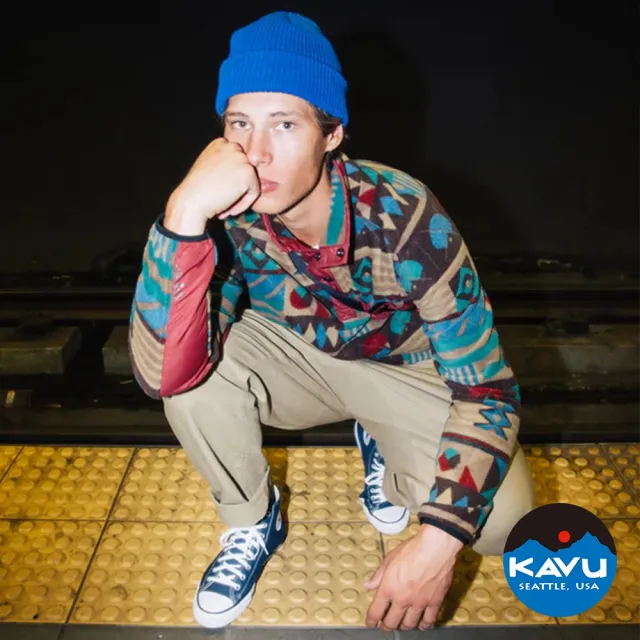 【KAVU】Teannaway 搖粒絨上衣 混合組裝 #5065