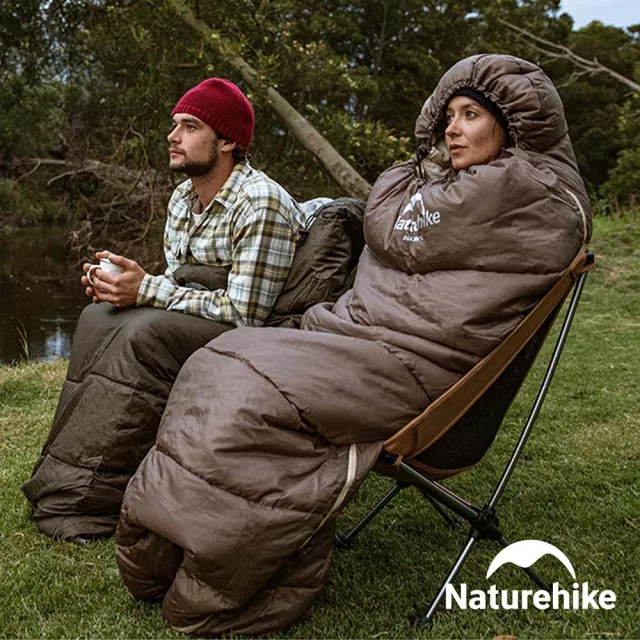 【Naturehike】超值2入組 U250全開式保暖睡袋 MSD07(台灣總代理公司貨)