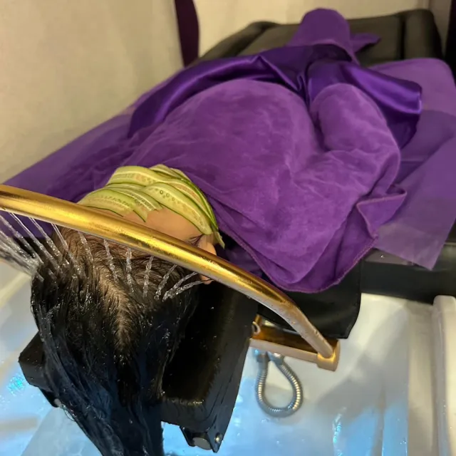 【紫色美人越式洗頭】越式經典全方位洗頭舒爽套餐60分鐘-北.中.南適用(男女適用、假日不加價)