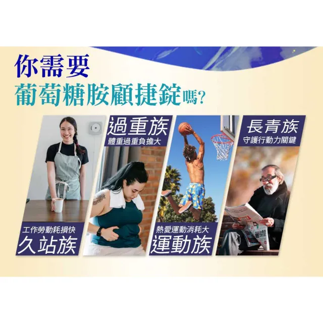 【Esmond Natural 愛司盟】葡萄糖胺顧捷錠1瓶 (90錠/瓶)