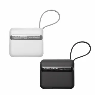 【G-FIVE】GP-120S 20000mAh 多合一行動電源_77Wh_具Wh標示(快充/自帶線/AC插頭/可充筆電)