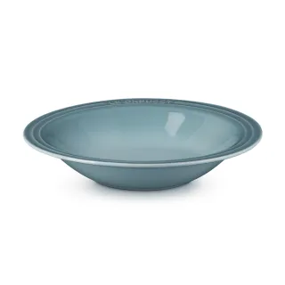 【Le Creuset】瓷器東京款義麵盤25cm(海洋之花-無盒)