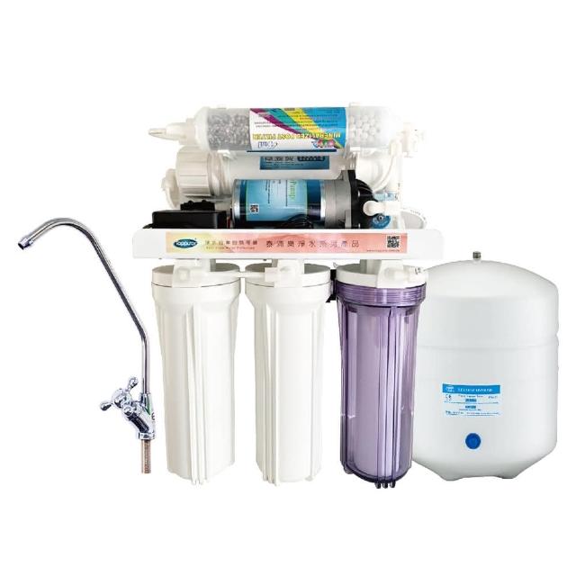 【Toppuror泰浦樂】惠百氏常規六道能量RO純水機_TOP-RO002A+CC-24x1(含一年份濾心)