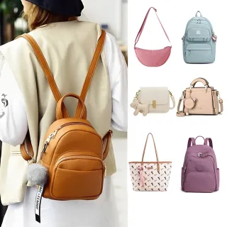 【DF Queenin】雙11 人氣時尚女包/手提包/斜背包/後背包/托特包/肩背包/水桶包