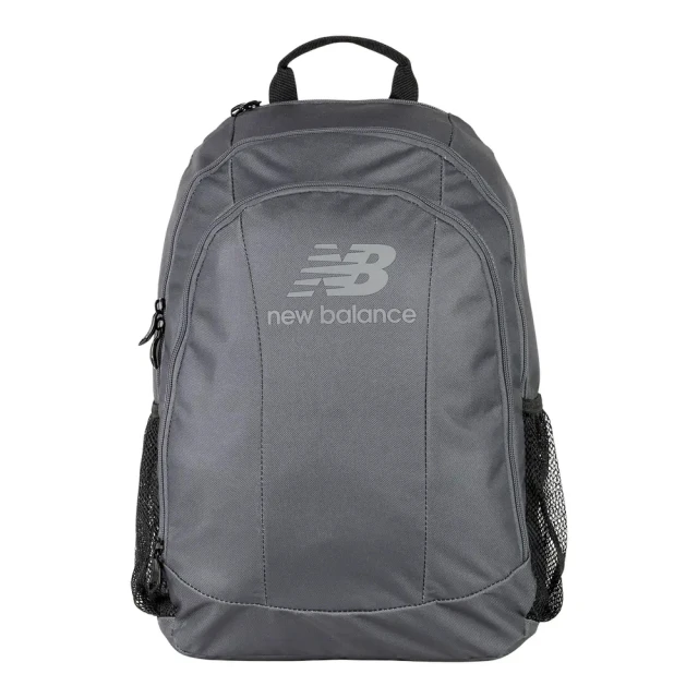 NEW BALANCE 後背包 運動包 書包 旅行包 大容量 雙層 BAGS 灰 LAB23181GT