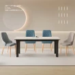 【Ashley House】超值2入-2024升級款加大360°包覆50CM加高椅背旋轉餐椅4色可選(化妝椅  餐桌椅)