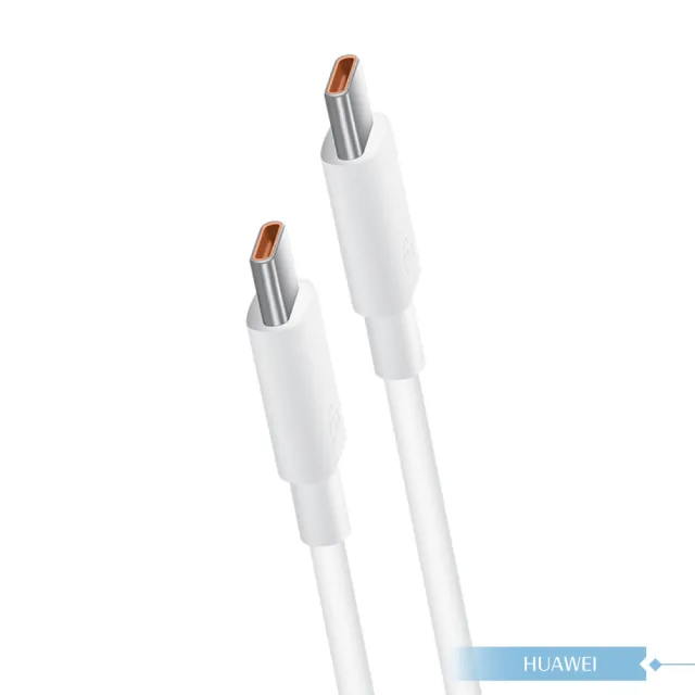 【HUAWEI 華為】原廠盒裝1.8M Type-C to Type-C 超級快充充電線 6A(CC800)