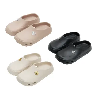 【Disney 迪士尼】迪士尼女鞋 米奇 奇蒂 維尼 立體金屬飾釦輕量防水包頭拖鞋(迪士尼正版授權商品)