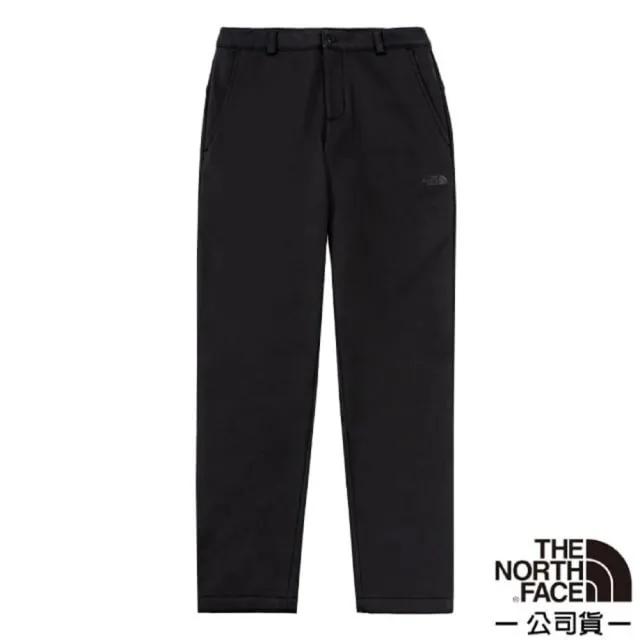 【The North Face】女 防風防潑水休閒長褲.機能休閒褲.運動褲(5AZ6-JK3 黑色 V)