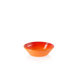 【Le Creuset】瓷器新采和風系列淺盤16cm(火焰橘)