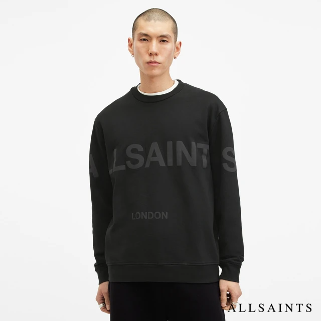 ALLSAINTS BIGGY 寬鬆長袖LOGO衛衣 M029NA(寬鬆版型)