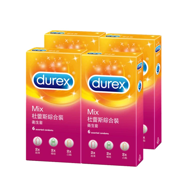 Durex 杜蕾斯 杜蕾斯真觸感裝衛生套8入x3盒(共24入