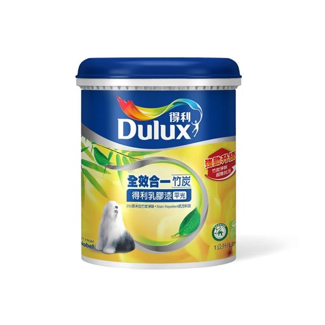 【得利】A986 全效合一竹炭乳膠漆（1公升裝）(油漆)