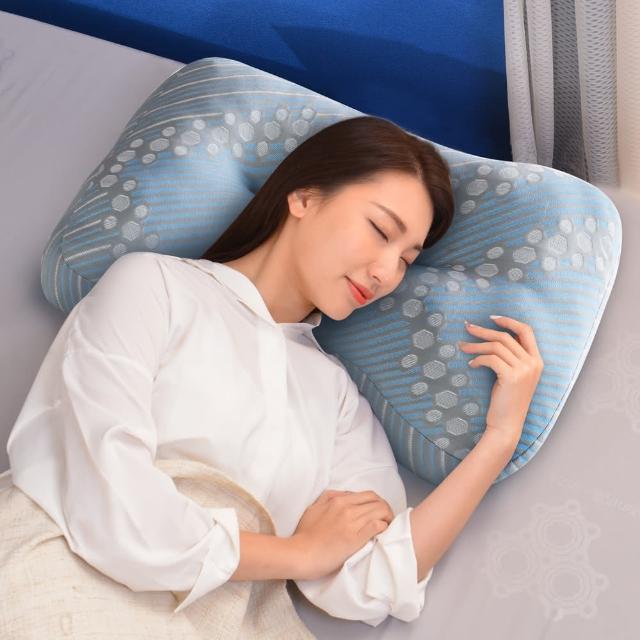 【LooCa】石墨烯CBD科技速眠安神枕(2入)