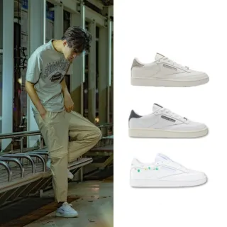 【REEBOK官方旗艦】CLUB C 85 網球鞋 休閒鞋 運動鞋 穿搭 流行 _男/女(三款任選)