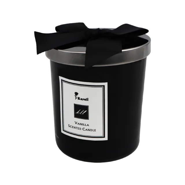 【Karoli 卡蘿萊】香草香氛手工大豆蠟燭200g(3入組)