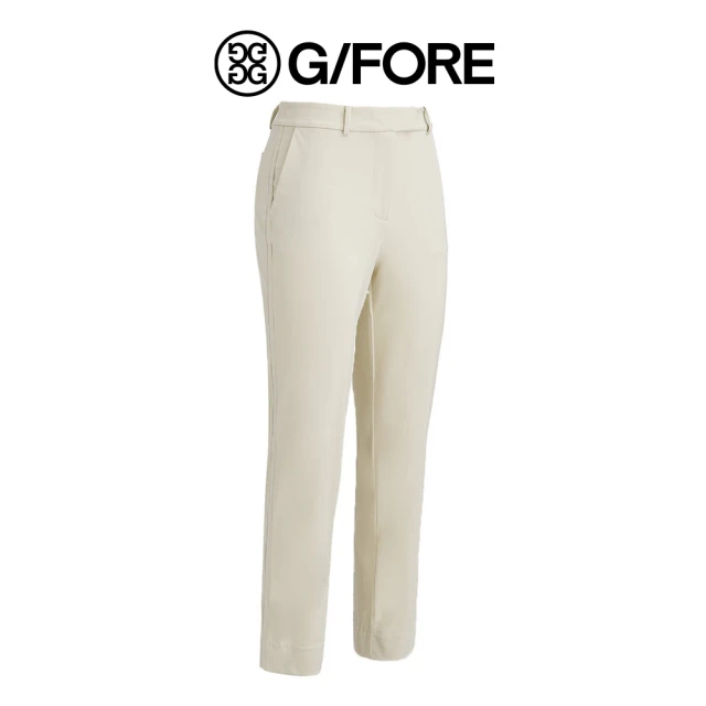 G/FORE STRETCH STRAIGHT TAPERED LEG TROUSER 女士 休閒長褲 米白色