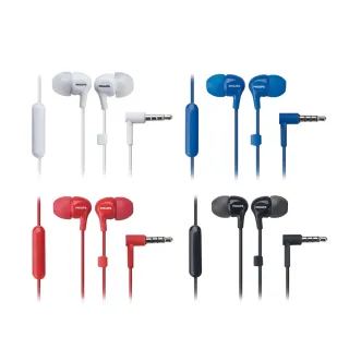 【Philips 飛利浦】耳塞式耳機麥克風-SHE3555