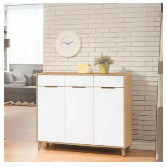 【AS 雅司設計】AS雅司-杜尼烤白雙色4尺鞋櫃-120.7*40*106.5cm