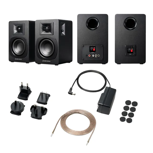 【audio-technica 鐵三角】AT-SP3X(主動式 書架型喇叭) - momo購物網 - 好評推薦 -2025年3月