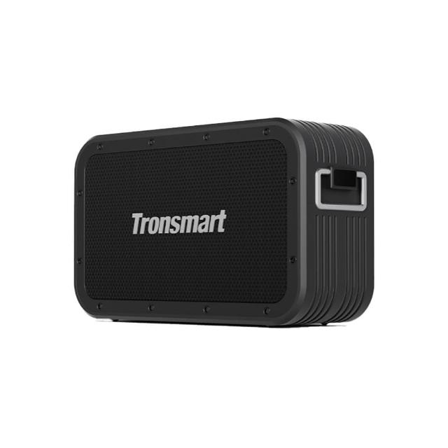 Tronsmart Force Max 是一款強勁的攜帶型多媒體藍芽喇叭,搭載80W輸出功率與重低音功能,提供震撼音效體驗。支援Bluetooth 5.0,傳輸距離達18m,IPX6防水設計適合戶外使用。內建15000mAh電池,50%音量下可播放長達10小時,Type-C快速充電4-5小時。尺寸25.8x8.5x15.3cm,重量2540g,黑色系時尚外型,含背帶配件,便於攜帶。頻率範圍20Hz-20KHz,完美相容A2DP/AVRCP/HFP,1年保固,NCC認證CCAJ23LP4990T4。 Tronsmart Force Max