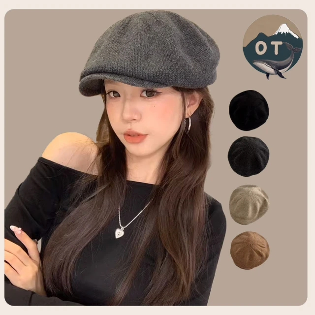 MoonDy 英倫風 八角帽 帽子 女款 報童帽 畫家帽 復 MoonDy 英倫風 八角帽 帽子 女款 報童帽 畫家帽 復