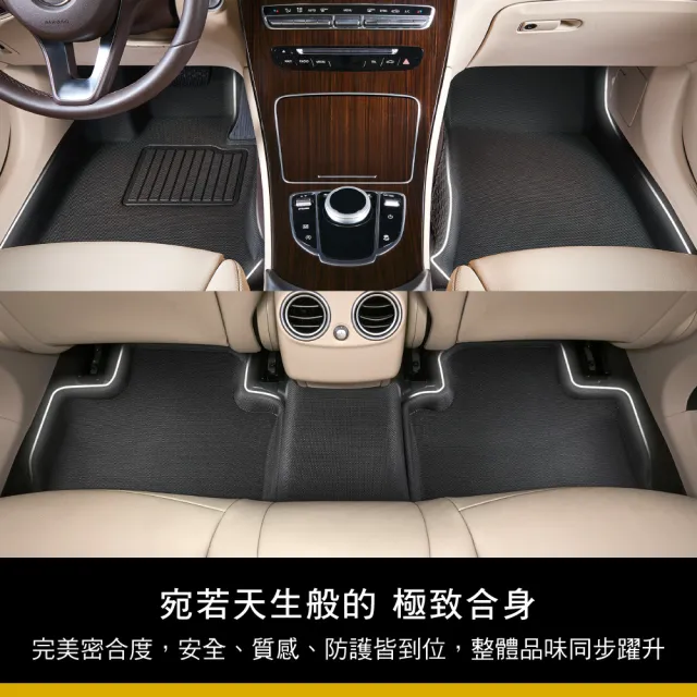 【3D】卡固立體汽車踏墊 Nissan Kicks 2016-2024(不適用E-Power/輕油電)