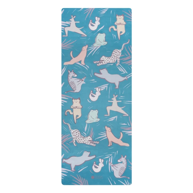 Yoga Design Lab Combo Kid’s Yoga Mat 兒童瑜珈墊4mm - Jungle(兒童墊、瑜珈商品、瑜珈墊)