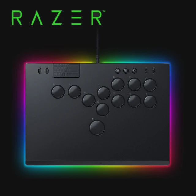 Razer 雷蛇 買一送一★Kitsune 按鈕街機控制器(Windows/PS5)+Orochi V2 八岐大蛇靈刃