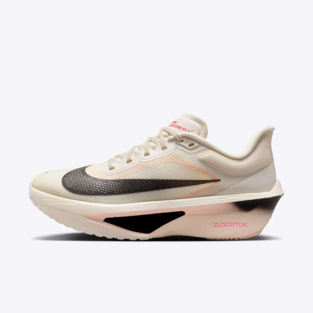 NIKE 耐吉 W Zoom Fly 6 女 慢跑鞋 競速跑鞋 馬拉松 緩震 淡象牙白(FN8455-102)