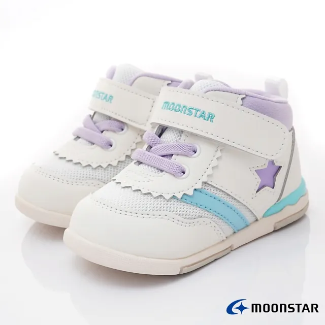 【MOONSTAR 月星】HI系列高筒護踝機能童鞋冠軍款(MSB9596/MSB9597/MSB9598-13-18cm)