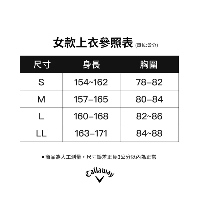 【Callaway 卡拉威】SHORT-SLEEVED DRESS 女士 快乾短袖洋裝 黑色