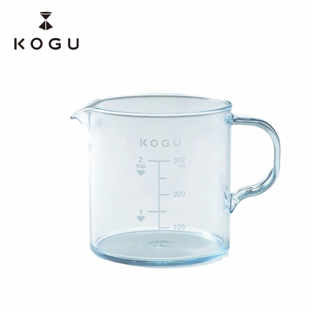 KOGU 珈琲考具 抗摔 耐熱 手沖濾杯 咖啡下壺 10oz/300ml(日本原廠授權公司貨)