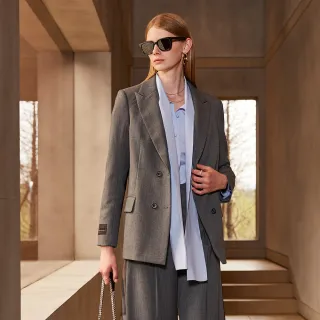 【mia mia】燙鑽飾標西裝外套