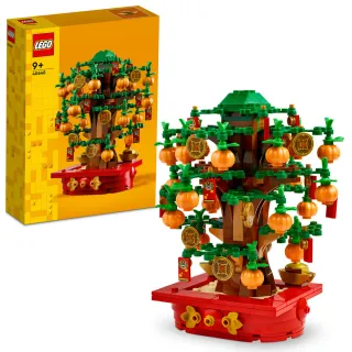 【LEGO 樂高】Iconic系列 40648 金錢樹(新年賀禮 居家擺設 花藝植栽 禮物)