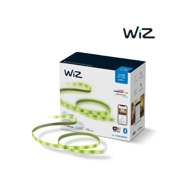 【Philips 飛利浦】Wi-Fi WiZ 智慧照明 2M全彩燈帶(PW01N)