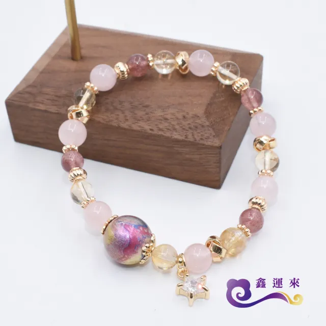 【鑫運來】◎大漆水晶手鍊(多款任選#132)
