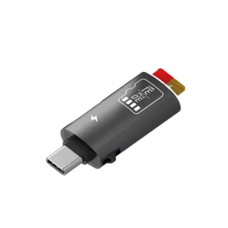 【魔宙】適用iPhone Type-C PD充電/TF記憶卡擴充轉接器