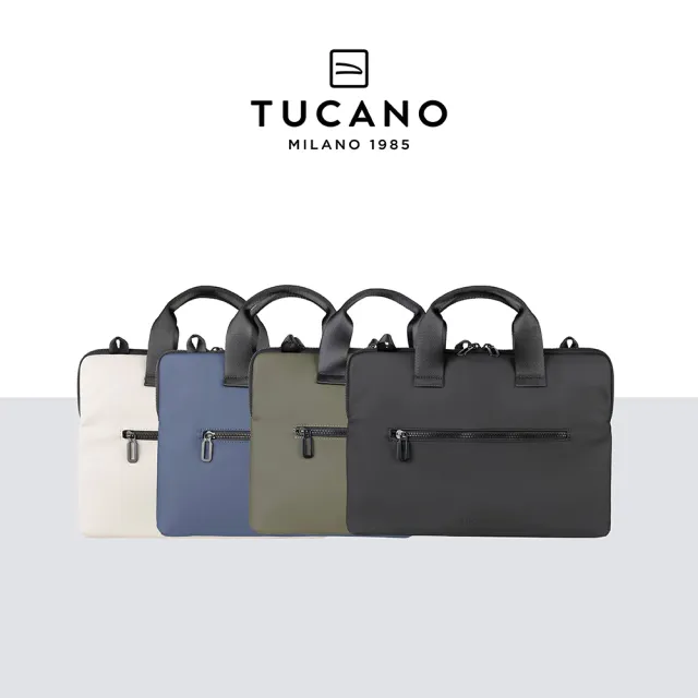 【TUCANO】Gommo城市機能防潑水手提電腦包 13/14吋(電腦殼 筆電包)
