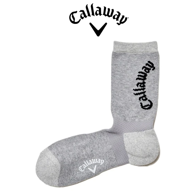 Callaway 卡拉威 男士 L型抗菌除臭襪 灰色(C23193107_1020_FR)