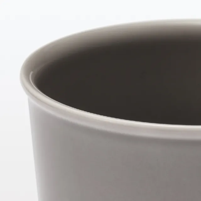 【MUJI 無印良品】白磁漱口杯 約直徑6.8x高8cm 約160ml(共2色)